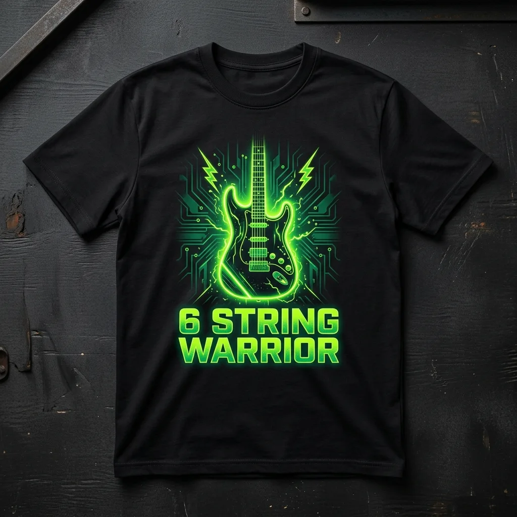 6 String Warrior T-Shirt